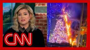 Keilar compares Fox News' coverage of Christmas tree fire and Capitol riot