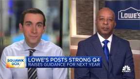 Lowe's CEO Marvin Ellison breaks down Q4 earnings, raised guidance