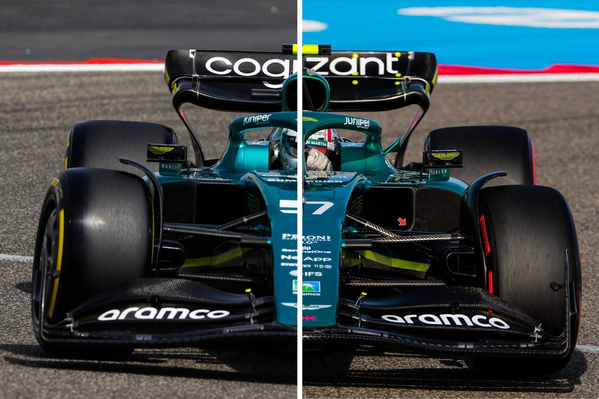 Aston Martin AMR22 Comparison