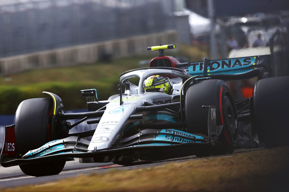 Mercedes F1 1-2 in Hungary qualifying was on before DRS failure