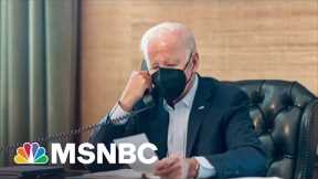 Biden's Doctor Says His Covid Symptoms 'Continue To Improve'