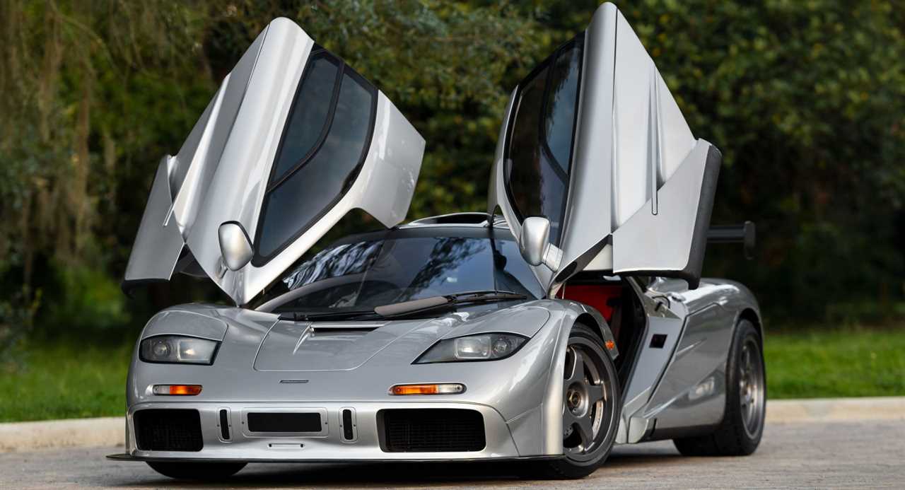 McLaren F1 with one-off headlights is for sale