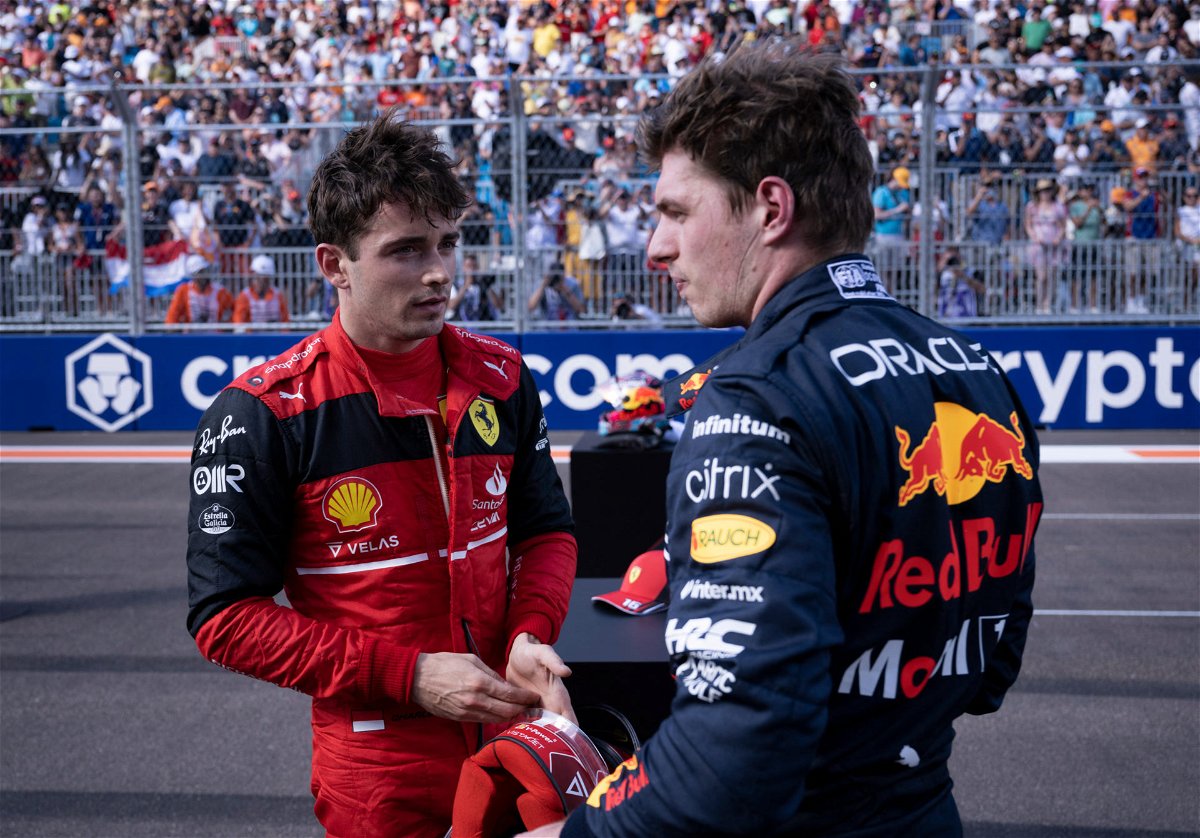 In Pictures: F1 Championship Contenders Max Verstappen and Charles Leclerc Witness the Historique Monaco GP