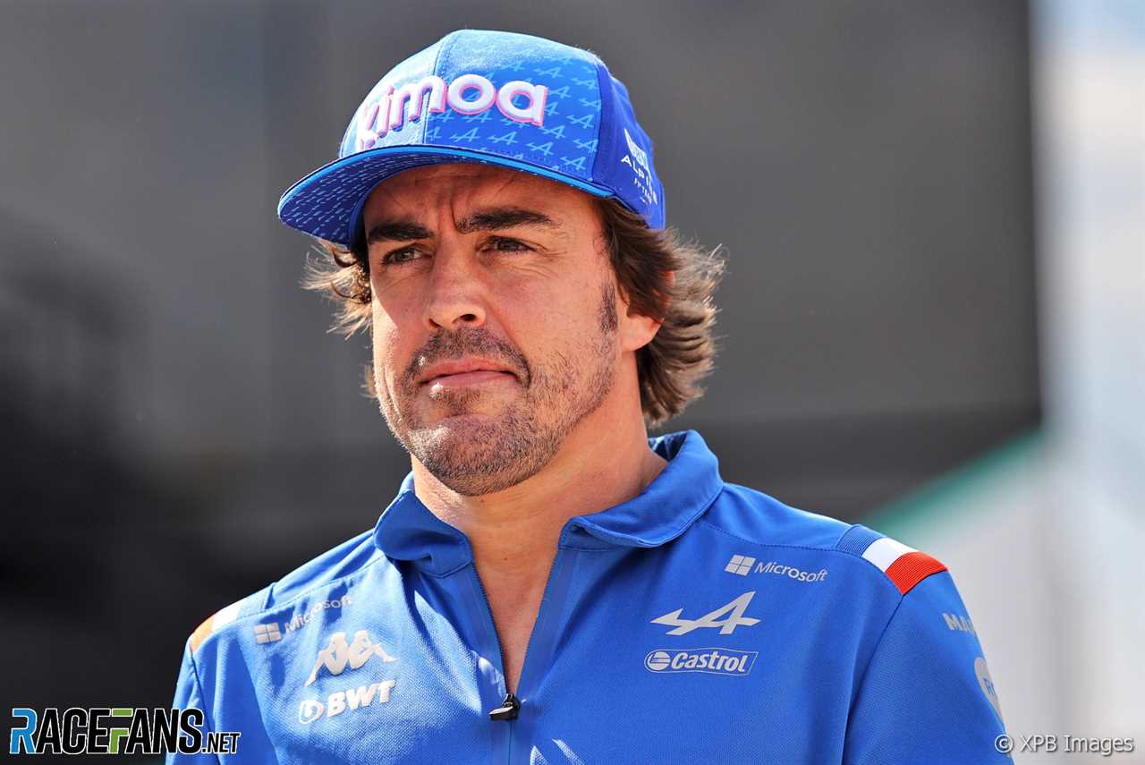 Fernando Alonso, Alpine, Hungaroring, 2022