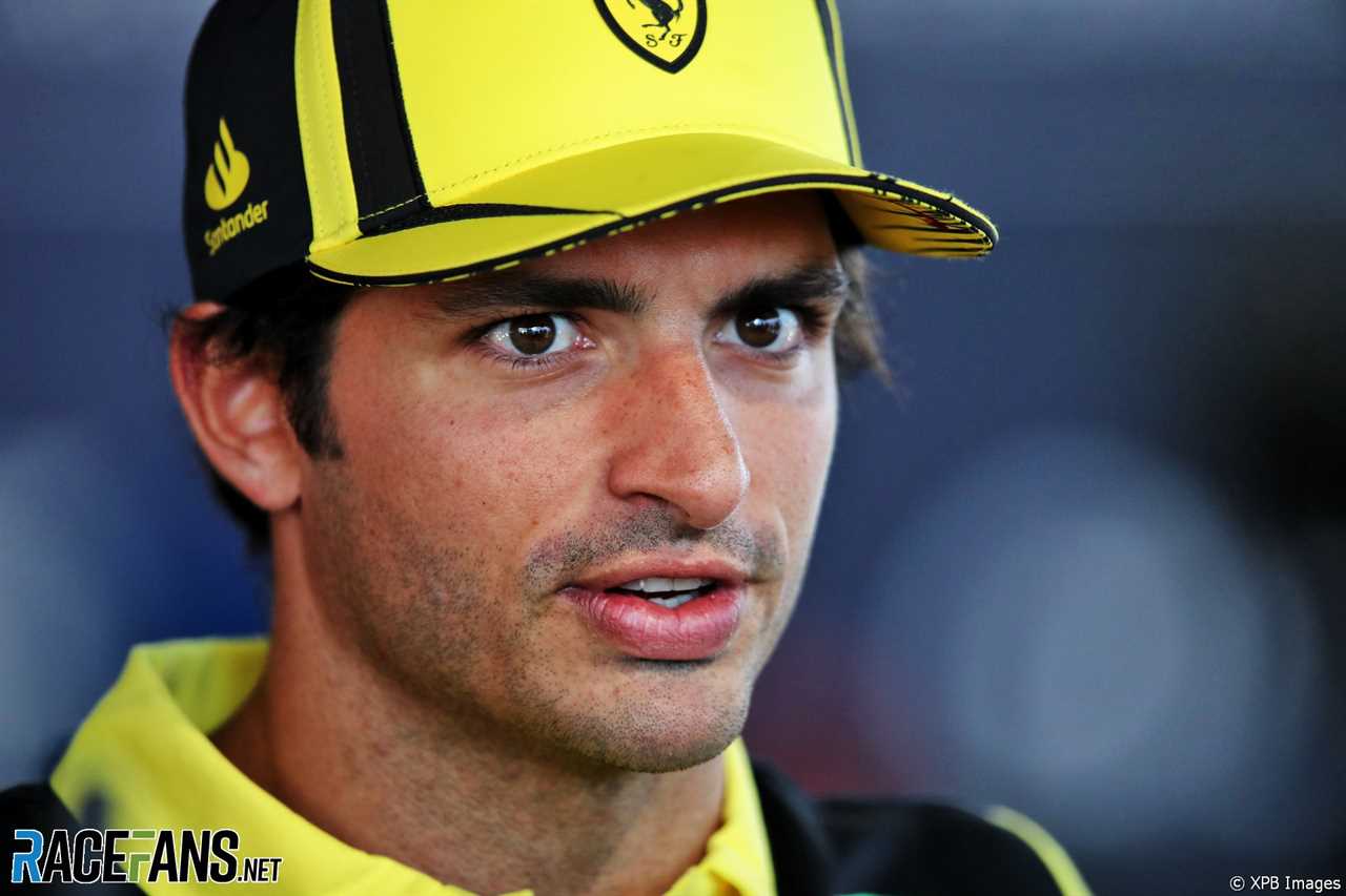 Carlos Sainz Jnr, Ferrari, Monza, 2022