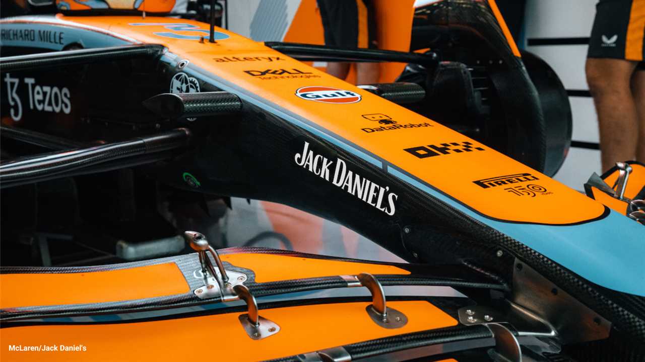 McLaren Racing and Jack Daniel's strike F1 deal