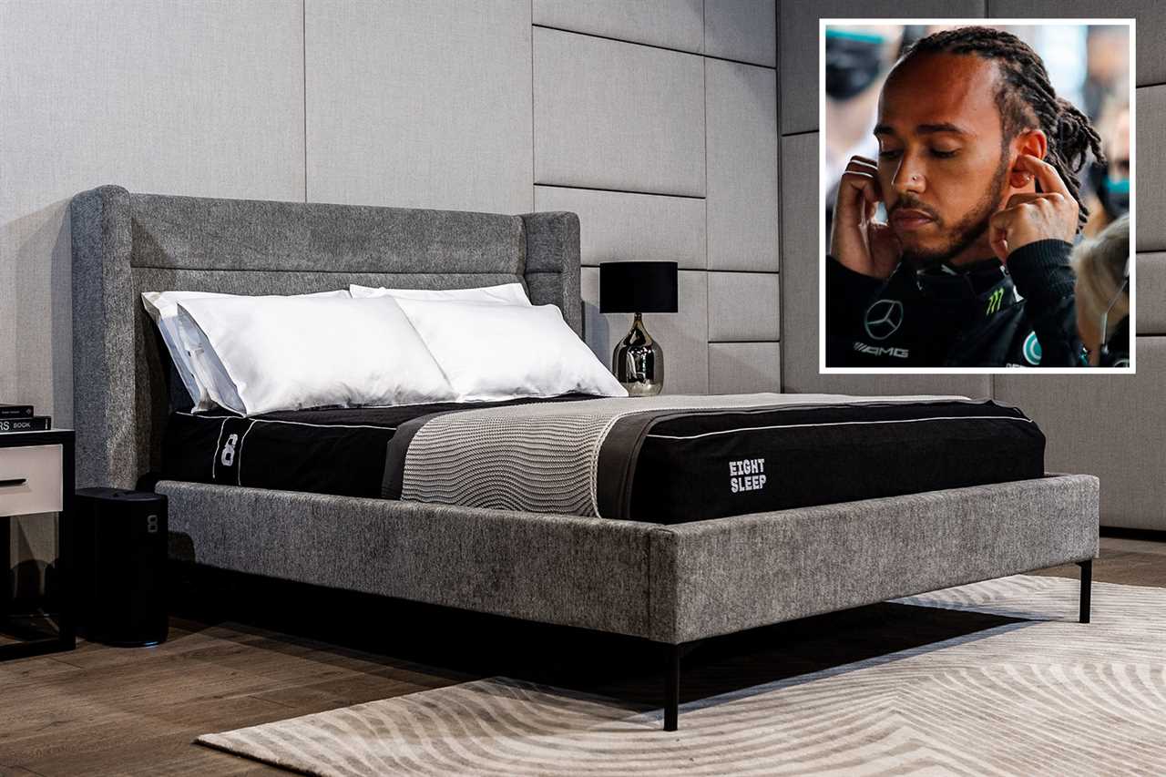 Lewis Hamilton's new secret weapon revealed as F1 icon snoozes in £2,000 'stethoscope' BED in bid to end nightmare year
