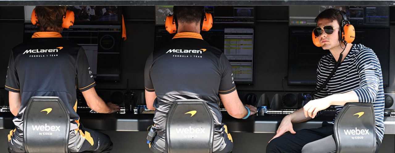 McLaren's Formula 1 garage 'felt like home' says Pato