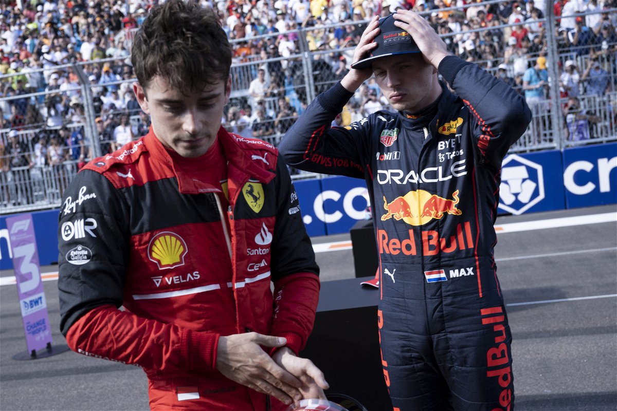 “Just Let the Man Eat”: Fans Rush to Charles Leclerc's Rescue as Max Verstappen Fan Pester's Ferrari Starboy Over Unpleasant Dinnertime Conversation