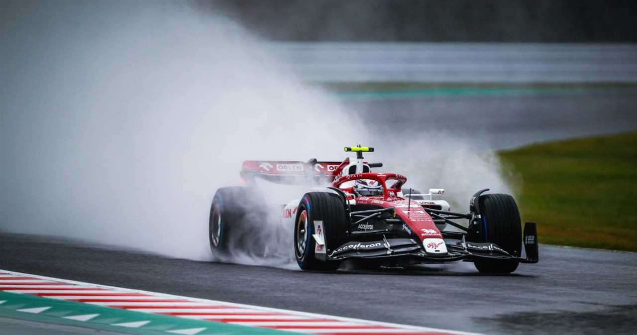 Zhou Guanyu 2022 Japanese Grand Prix