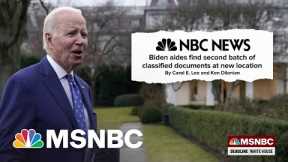 Additional classified documents found by Biden team
