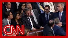 Watch Kevin McCarthy confront Matt Gaetz on House floor over speaker vote
