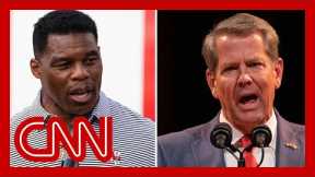 Georgia governor asked if Herschel Walker shares his values. Hear his reply
