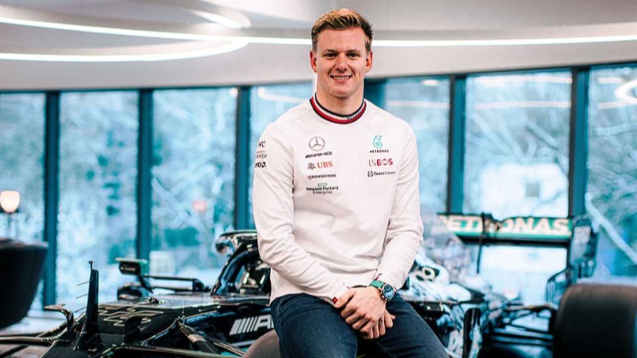 Mick Schumacher Mercedes reserve