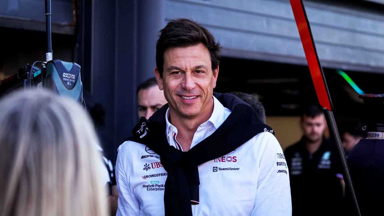 Mercedes CEO Toto Wolff. Zandvoort September 2022.