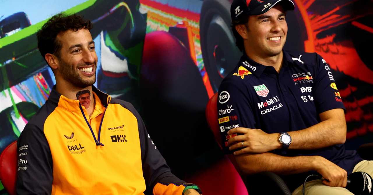 Ex-F1 driver predicts 'interesting fight' between Ricciardo and Perez