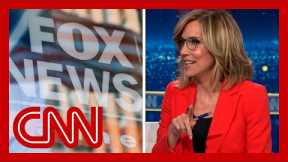 CNN anchor worked at Fox for 16 years. Hear why she thinks Fox got out of Dominion lawsuit easy
