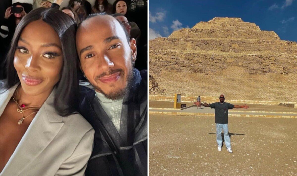 Inside Lewis Hamilton's post-season Pyramid trip with Naomi Campbell |  F1 |  Sports