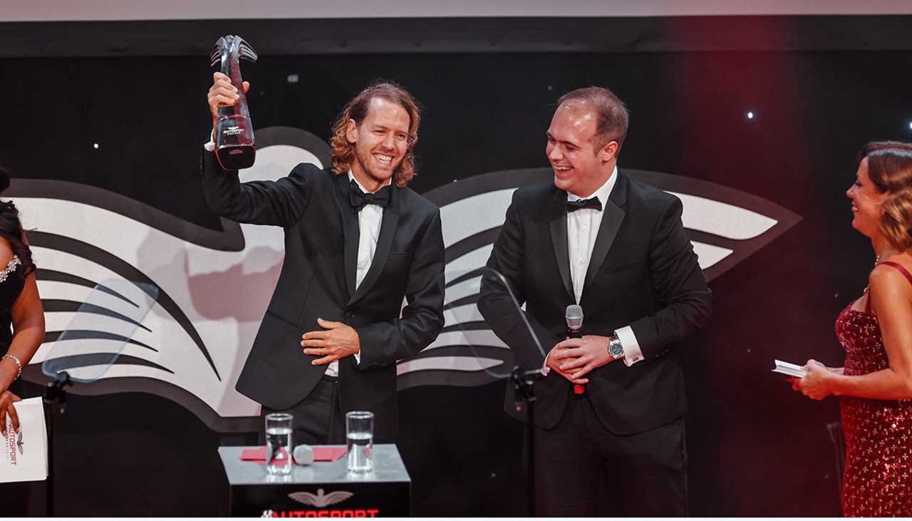Sebastian Vettel wins Gregor Grant Lifetime Achievement Award