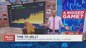 You don't want to come into a stock after the easy money has been made, says Jim Cramer