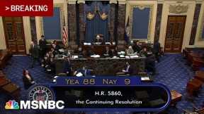 BREAKING: Senate passes stopgap funding bill to keep government open