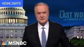 Watch The Last Word With Lawrence O’Donnell Highlights: Nov. 1