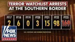Biden's terrorist watchlist encounters at the border eclipses previous six years