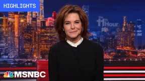 Watch The 11th Hour With Stephanie Ruhle Highlights: Dec. 1
