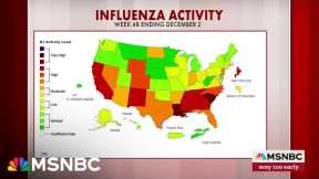 Seasonal flu activity increasing across the country