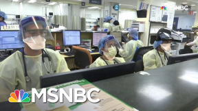 Medical Employees Pressed To Brink By Widespread Covid Spread|Rachel Maddow|MSNBC