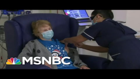 British Woman Is First To Receive BioNTech-Pfizer Covid Vaccination | Morning Joe | MSNBC