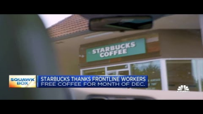 Starbucks thanks frontline workers with totally free coffee for the month of December