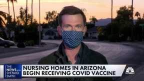 Nursing homes in Arizona begin receiving Covid vaccines