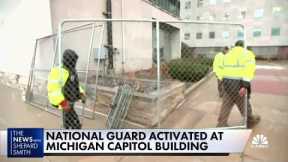 Michigan governor activates the National Guard ahead of inauguration