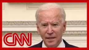 'Gimme a break': Biden questioned about vaccination goal