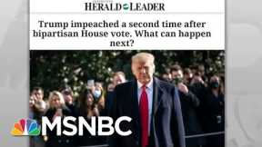 'Historic Disgrace' Of Trump's Impeachments Likely His Most Enduring Legacy | Rachel Maddow | MSNBC