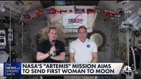 NASA's Artemis mission aims to send the first woman to the moon