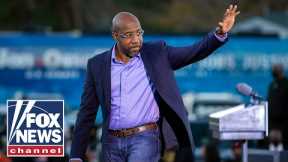 Raphael Warnock gives hopeful message to supporters as votes are being counted