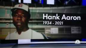 Hammerin' Hank Aaron, baseball icon an businessman, dies at 86