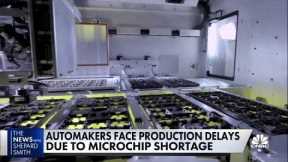 Microchip shortage causes problems for automakers