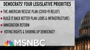 Why Dems Get Only Two Chances At Major Legislation This Year (Unless...) | Rachel Maddow | MSNBC
