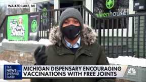 Michigan dispensary encourages vaccinations by giving out free joints