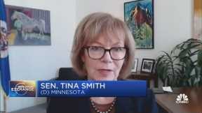 Senator Tina Smith (D-MN) calling for a probe into natural gas companies in the Midwest