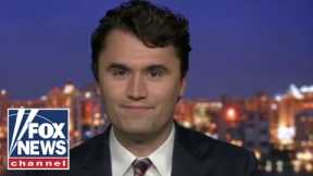 Charlie Kirk reacts to 'outrageous claims' made by Biden during town hall