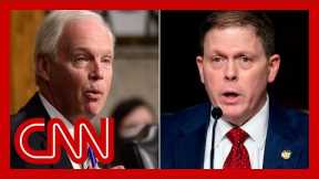 Ex-Capitol police chief contradicts GOP senator at riot hearing