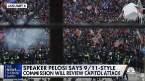 Pelosi calls for 9/11-style commission into Capitol riot