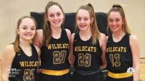 Four sisters play for same varsity basketball team