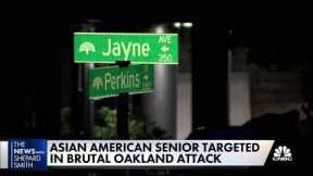 Asian-American senior citizen targeted in Oakland attack