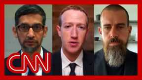 Watch Congress grill tech CEOs over misinformation