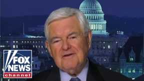 Newt Gingrich rips Biden over 'peaceful invasion' at border